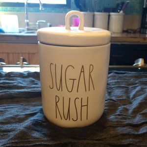 NEW Rae Dunn Sugar Rush Loop Lidded Canister